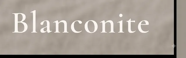 Blanconite