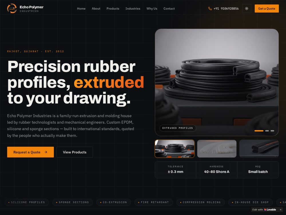 Echo Polymer Industries project preview